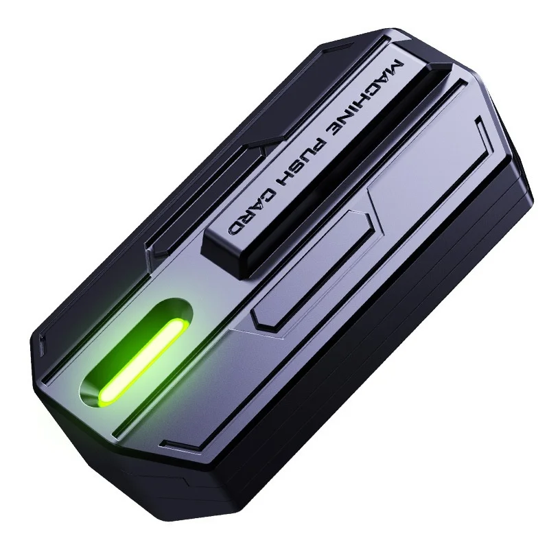 YIJOO Pulse Black Tech Fidget Spinner métal doigt haut pousser pièce jouet soulagement du Stress main pousser jouet pour la Relaxation et le plaisir