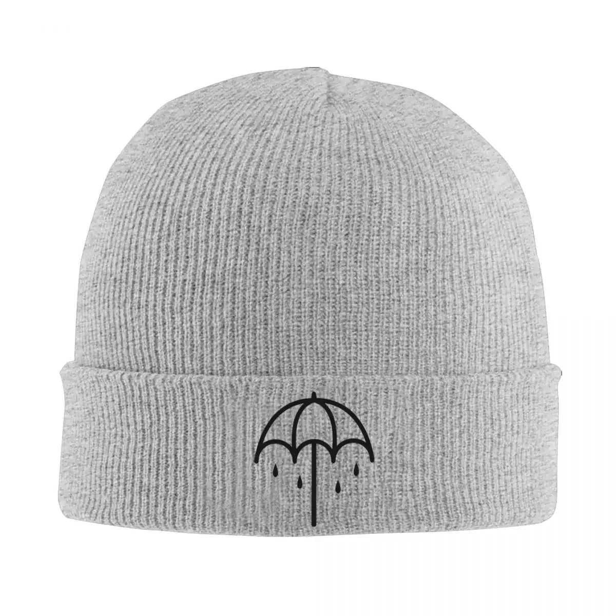 BMTH Bring Me The Horizons Music Band Beanie Hats Vintage Caps Men Women Gym Knit Hat Winter Design Warm Soft Beanie Hats