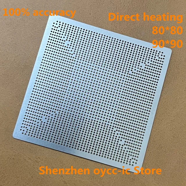 Bezpośrednie ogrzewanie 80*80 90*90 PS5 CXD90060GG CXD 90060 GG GPU CPU wzornik BGA szablon