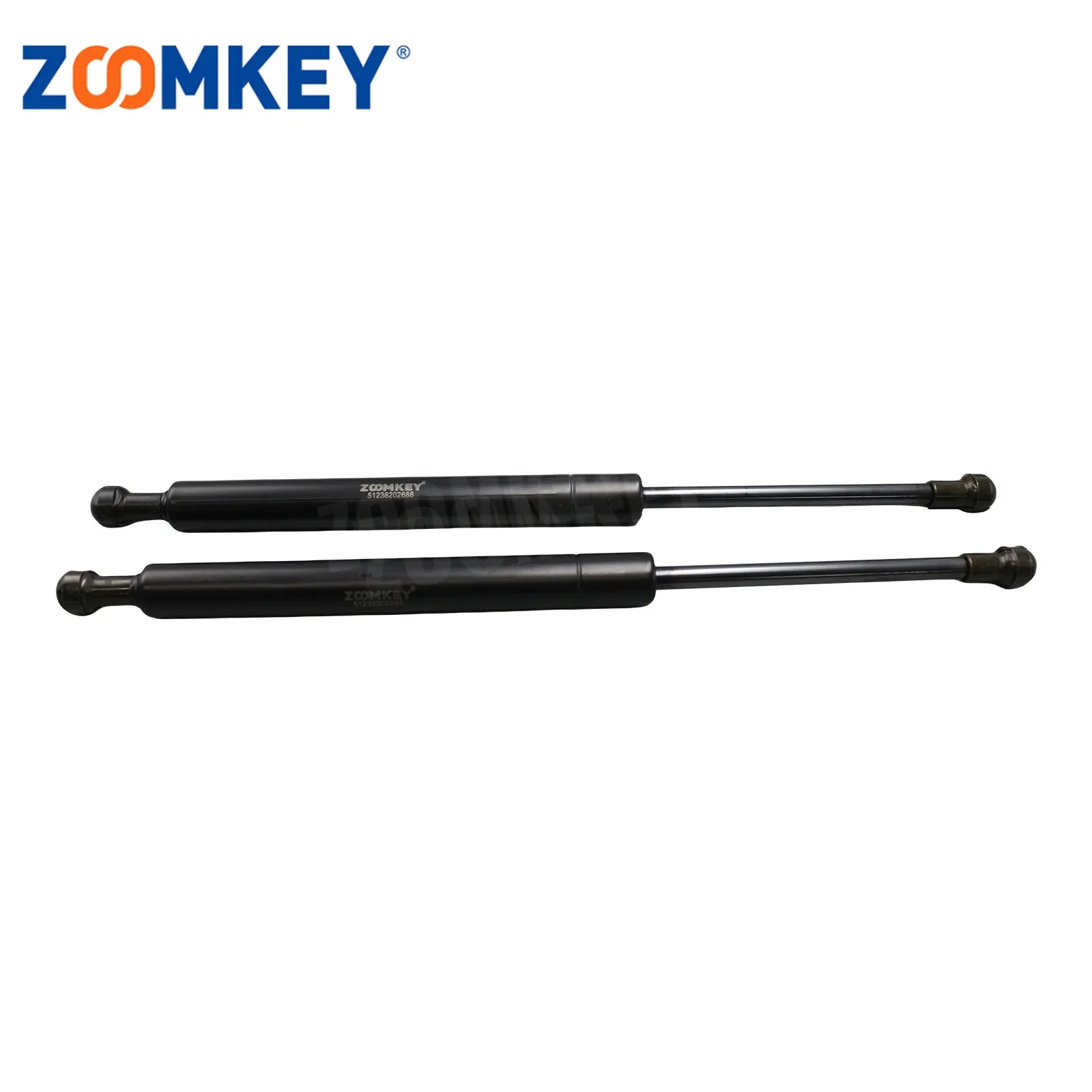 ZOOMKEY 2pcs Front Hood Lift Supports Struts FIT for BMW 3 Series E46 323Ci 323i 325i 328i