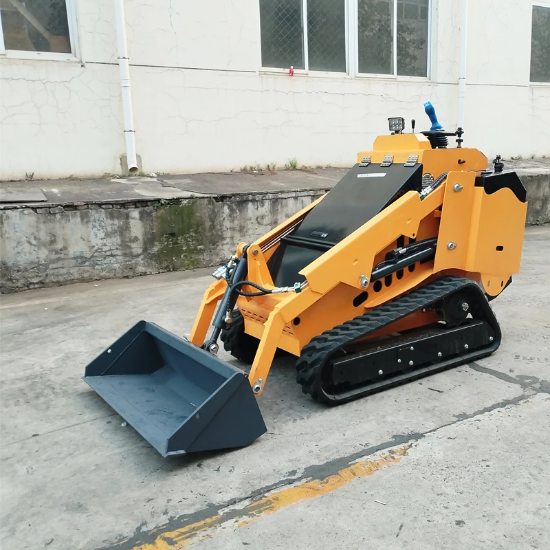 جرافة انزلاقية رخيصة للبيع جرافة انزلاقية صغيرة مع مسار مرفق جرافة صغيرة تصنيع جرافة انزلاقية التوجيه الزاحفة