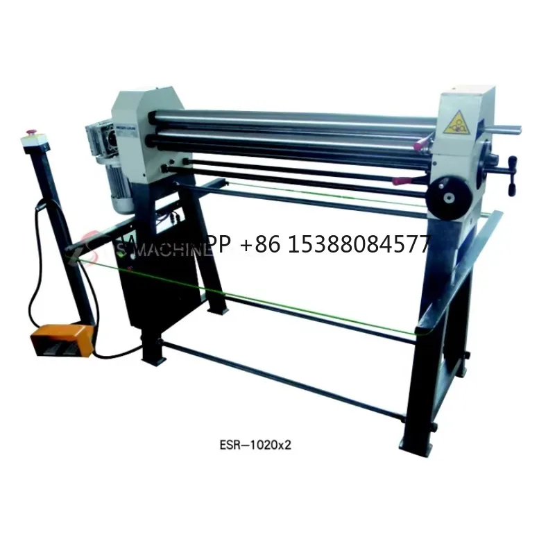 

Electric Sheet Metal Plate Slip Rolling Machine (ESR-1020X2.0)