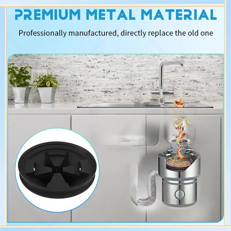 

-A60I 2Pcs Silicone Waste Disposer Anti Splashing Cover 87Mm Outer Diameter Fit For Insinkerator Food Waste Disposer
