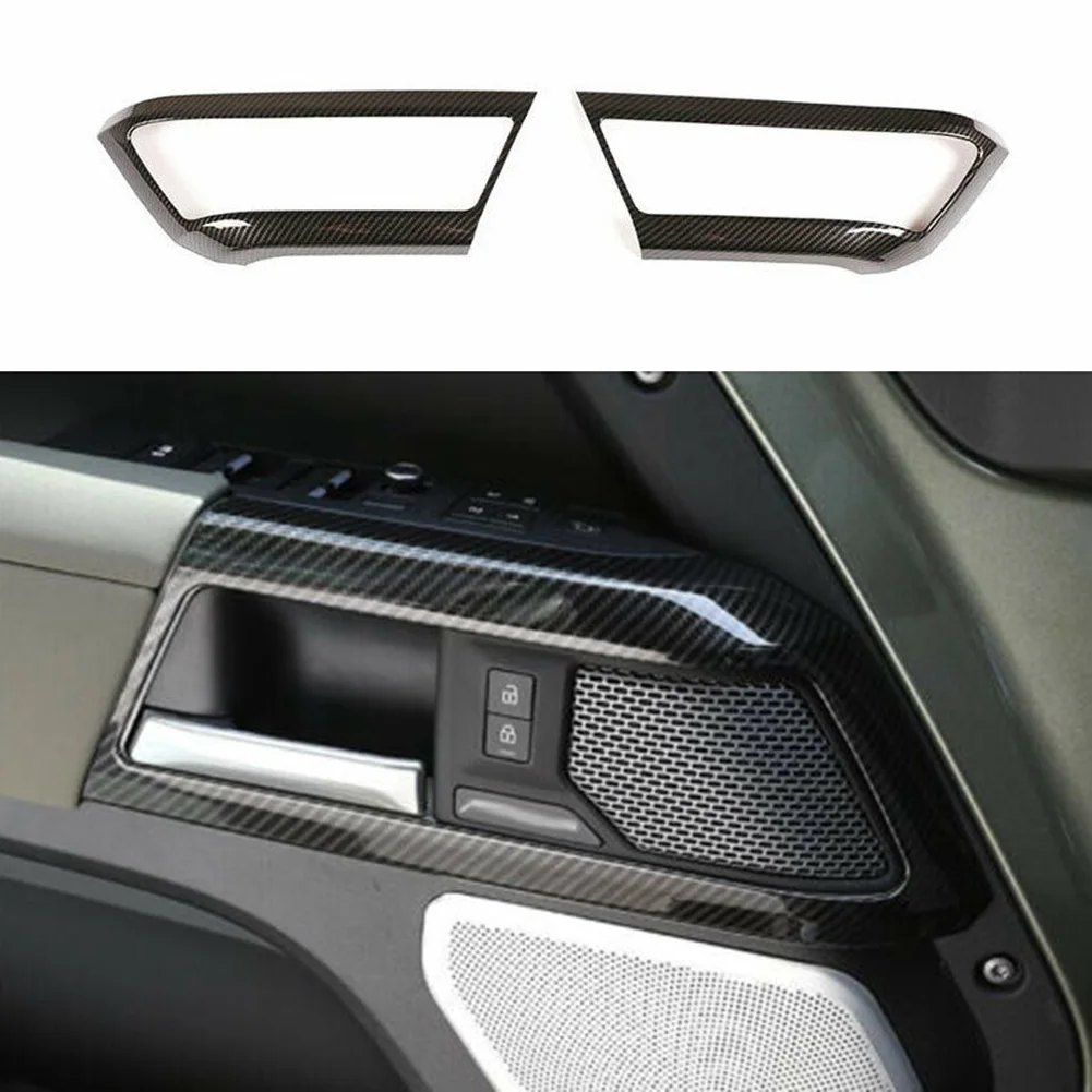 

Reliable Installation Door Handle Frame Decor Car Part Auto Accessories Car Decoration Carbon Fiber Door Handle Frame
