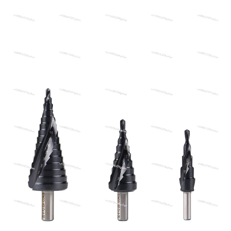 Electric wrench drill bit High hardness iron sheet Stainless steel plate punching High cobalt reaming hole opener