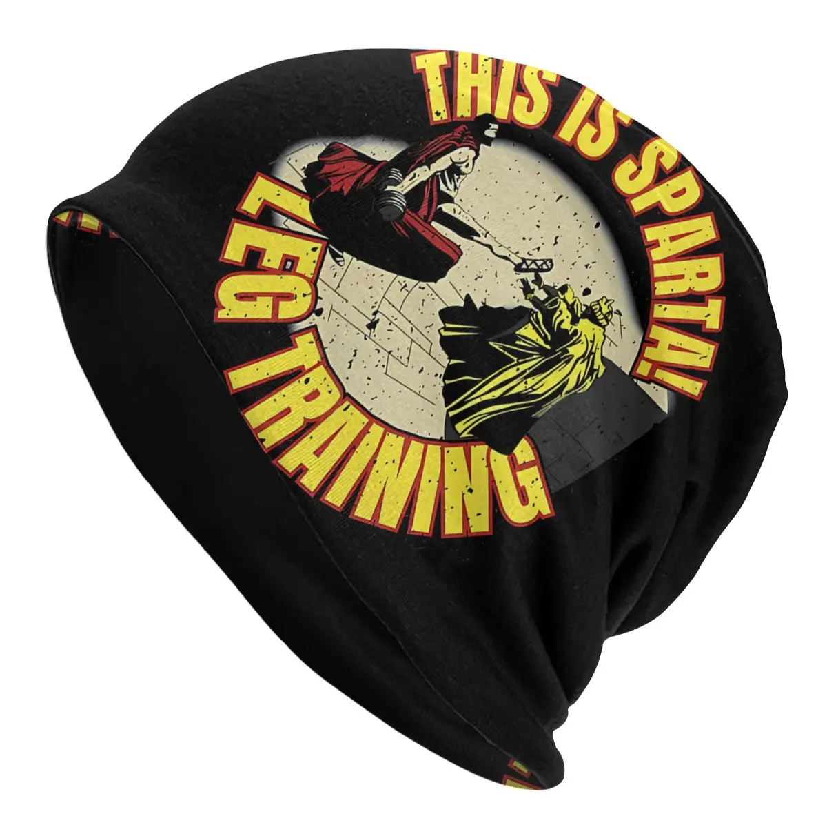 Spartan Cartoon Outdoor Thin Hats Leg Training Bonnet Hipster Skullies Beanies Caps