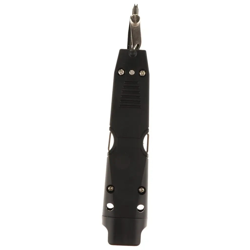 IDC Terminal Patch Panel Cable Repair Kit High Precision Wire Impact Punch Down Tool for Telephone Connection Work