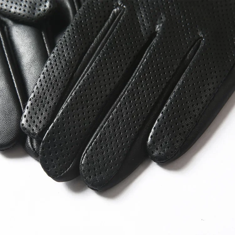 High Quality Elegant Women Leather Gloves Genuine Lambskin Leather Short Design Spring Winter Hot Trendy Female Glove G576