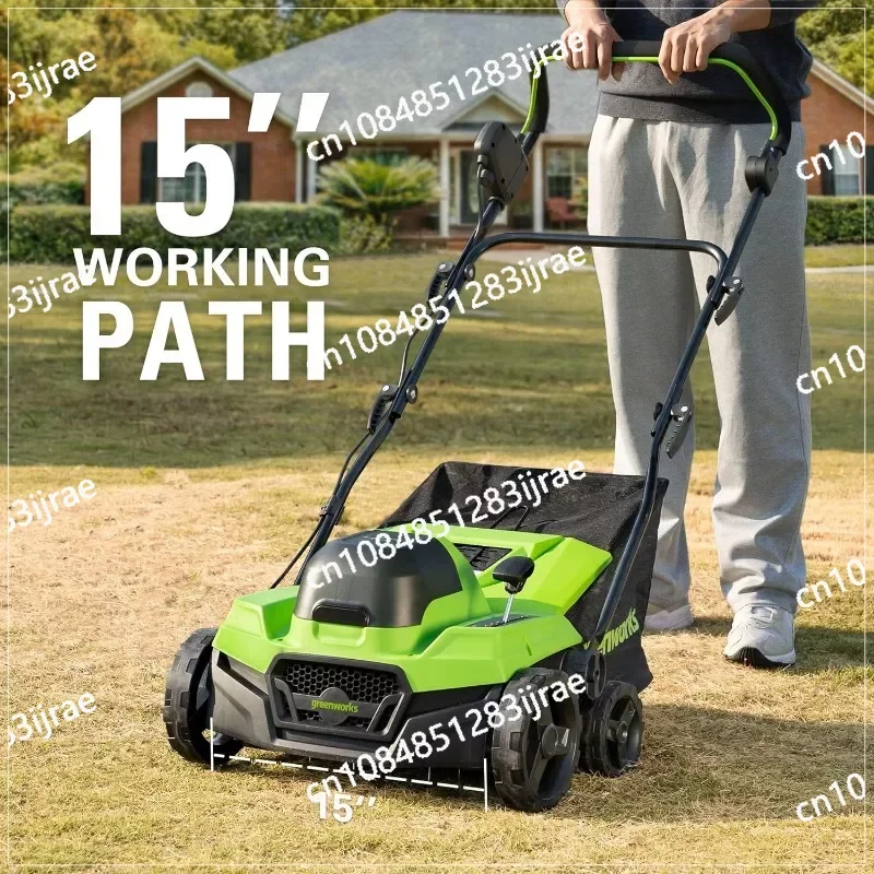 Greenworks 40V 15 Inch Dethatcher/Scarifier, Tool Only