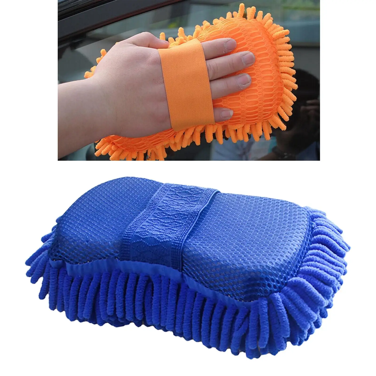 

Microfiber Car Wash Sponge Cleaning and Dusting for , Mirrors, Furniture