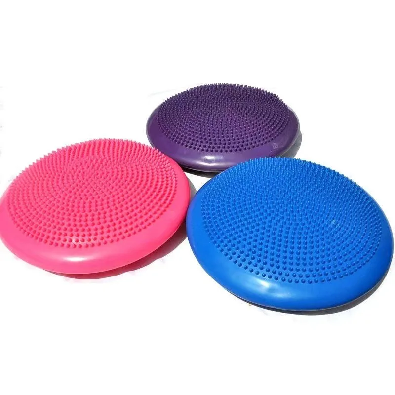 

Hot Selling Wobble Cushion 34cm Inflated Stability Balance Board Kids