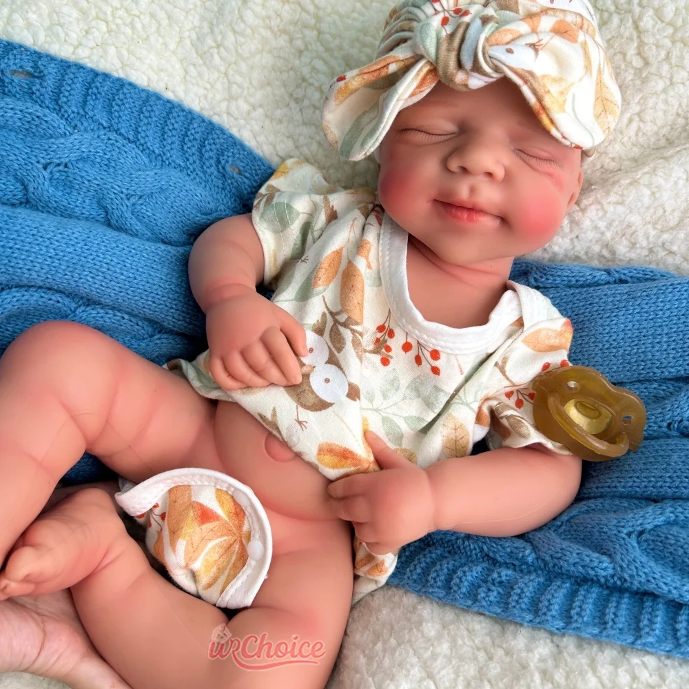 20インチの開口部が大きく、リアルなシリコン製のリボーンドール、女の子/男の子、手作り、血管が見える、柔らかいリボーンドール、認知症の方へのギフト