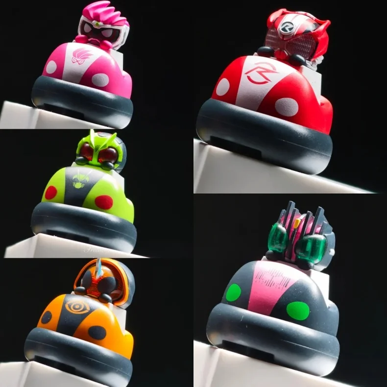 Original Kamen Rider Keycap Blind Box Serie 2 Mechanische Tastatur Keycap Q-Version Anime-Figur Taschenanhänger Sammlerstück Spielzeug Geschenk – Detail 3