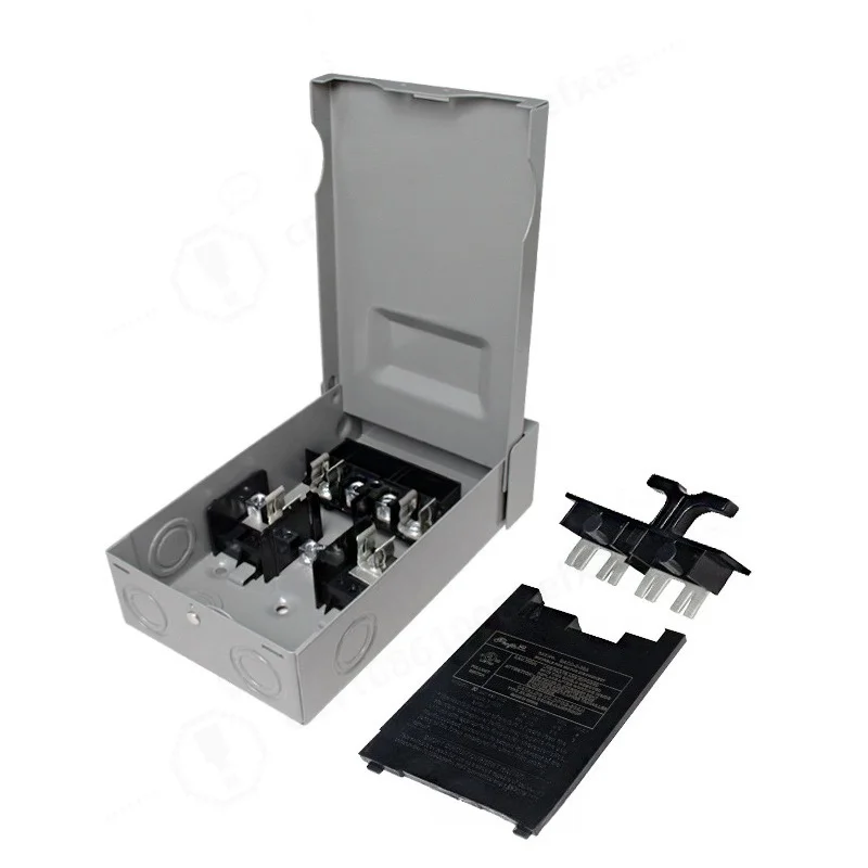 Outdoor Weatherproof AC Disconnect Pull‑out Switch Junction Box NMDACD‑30A60AN1 For Air Conditioner