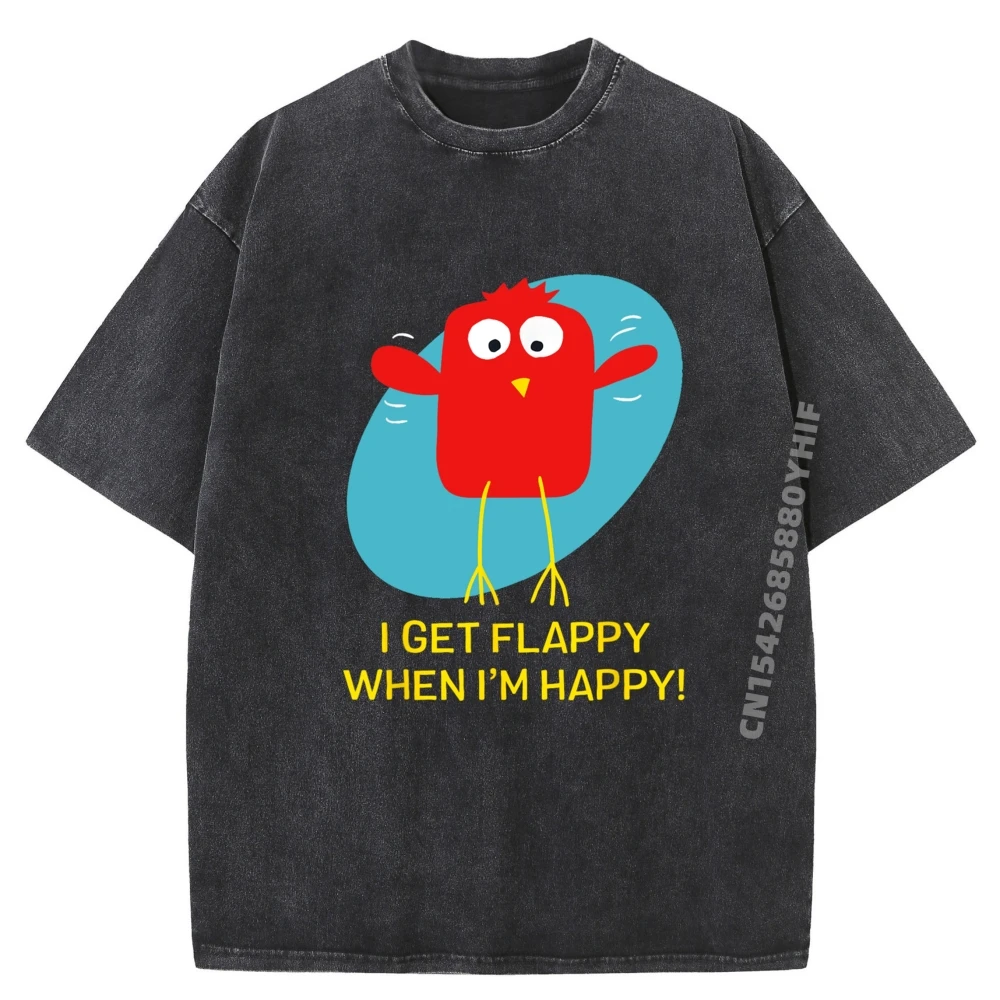 

Мужские футболки с надписью «I Get Flappy When Im», футболки с рисунком, повседневные потертые футболки, мужская мягкая футболка с принтом