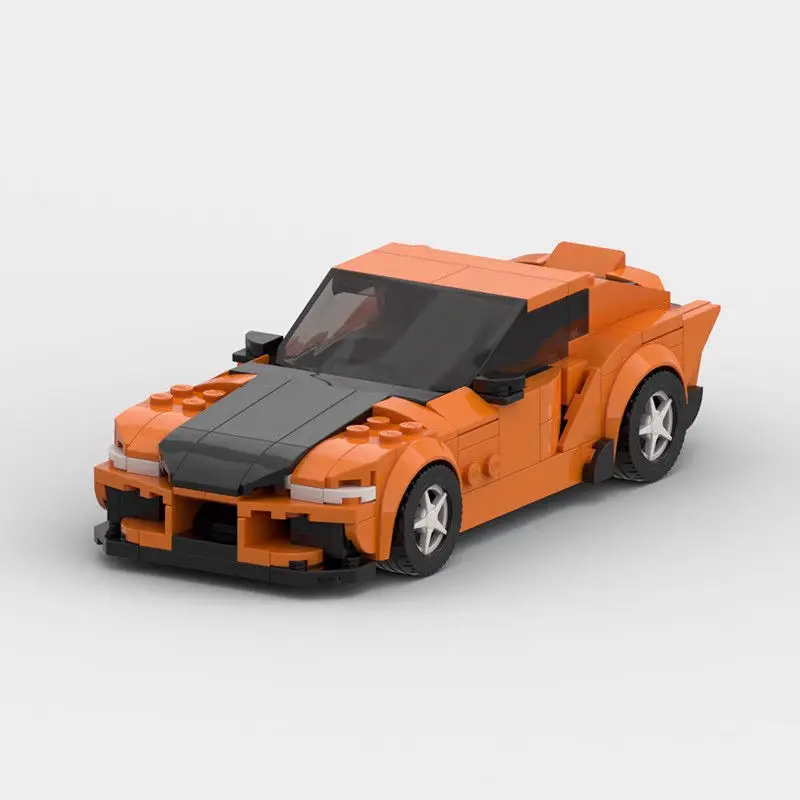 

AIAIAITOY GR Supraed Speed Champions Orange Sports Cars Techniced Building Blocks Bricks Set Kids Toys Gifts For Boys & Girls