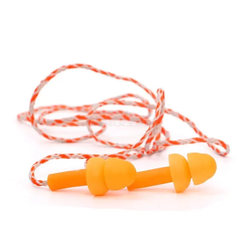 

Anti-noise Earplugs with Wire Sleep Use Sleep Learn Shoot Set Drum Earplugs Swim