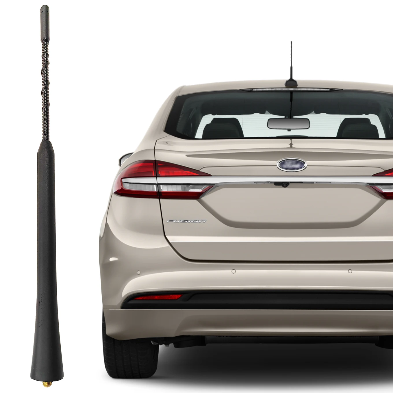 

9" inchs Flexible Antenna for Ford Fusion (2006-2018) Optimized FM/AM Reception