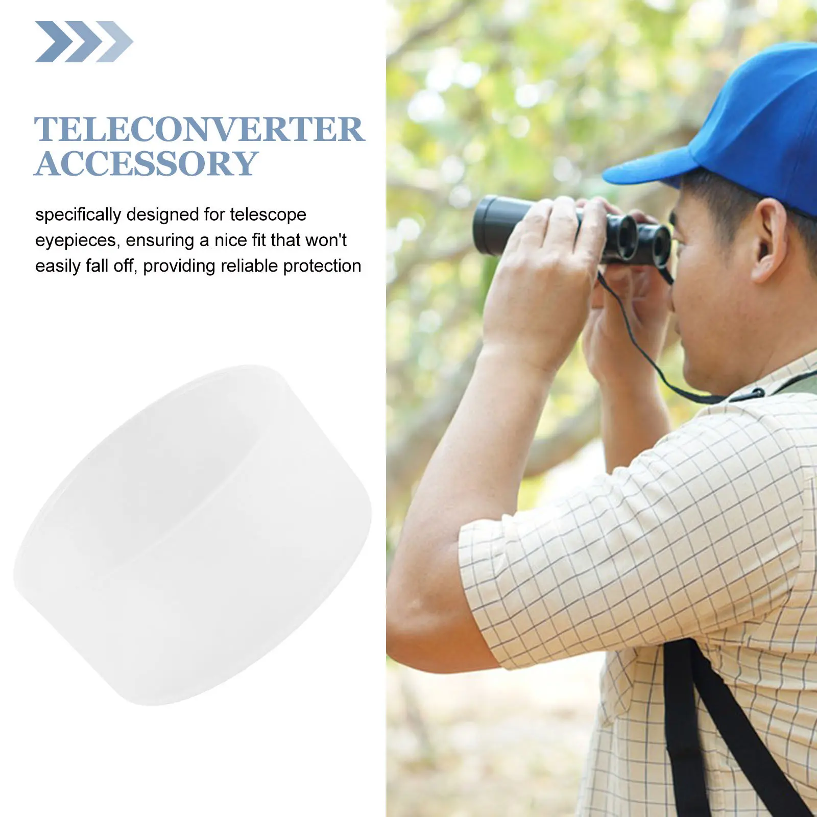 5Pcs Plastic Telescope Eyepiece Protective Cover Reusable For Astronomy Accessories Adult Telescope Cap Prevents