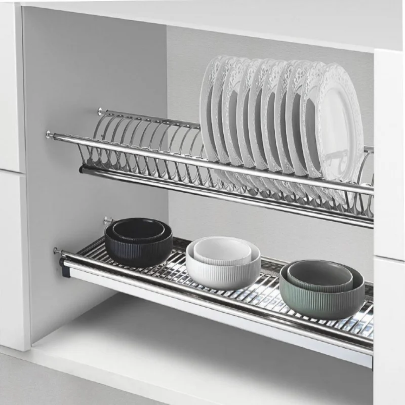 

Шкаф из нержавеющей стали, сушилка для посуды, кухонная сушилка для посуды, держатели для хранения с сушильным лотком для посуды, органайзер, корзина