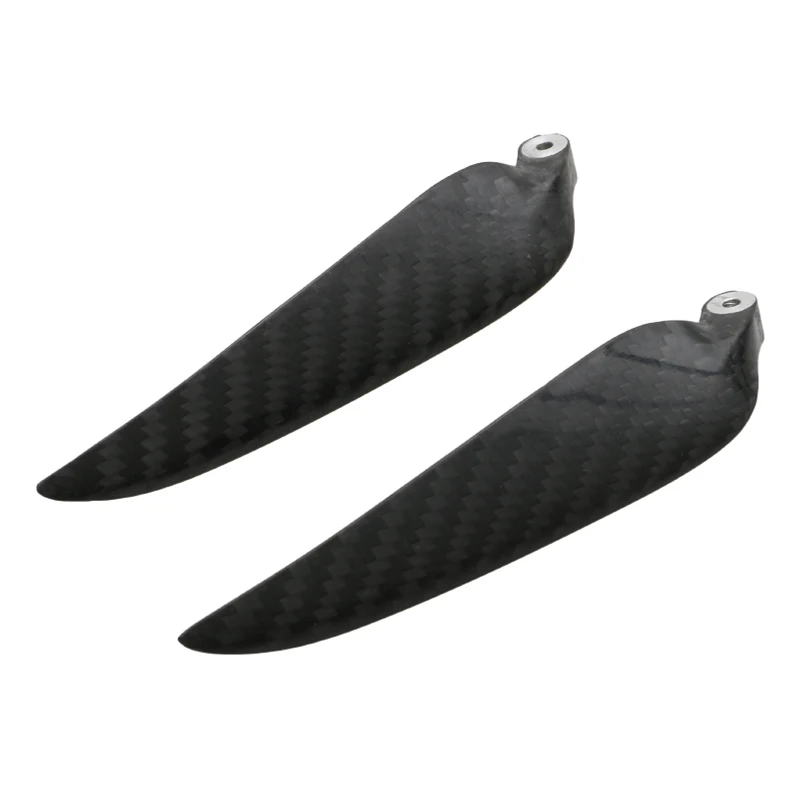 2PCS 9/10/12/13/14-Inch 2-blade Carbon Fiber Folding Propeller 8mm Prop Root Thickness for RC Glider Model Airplane Accessories