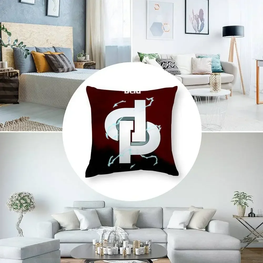 J-Jul Cest-Pas ألبوم الموسيقى كيس وسادة قصير أفخم الوجهين طباعة مربع رمي وسادة تغطي أريكة وسادة المنزل ديكور