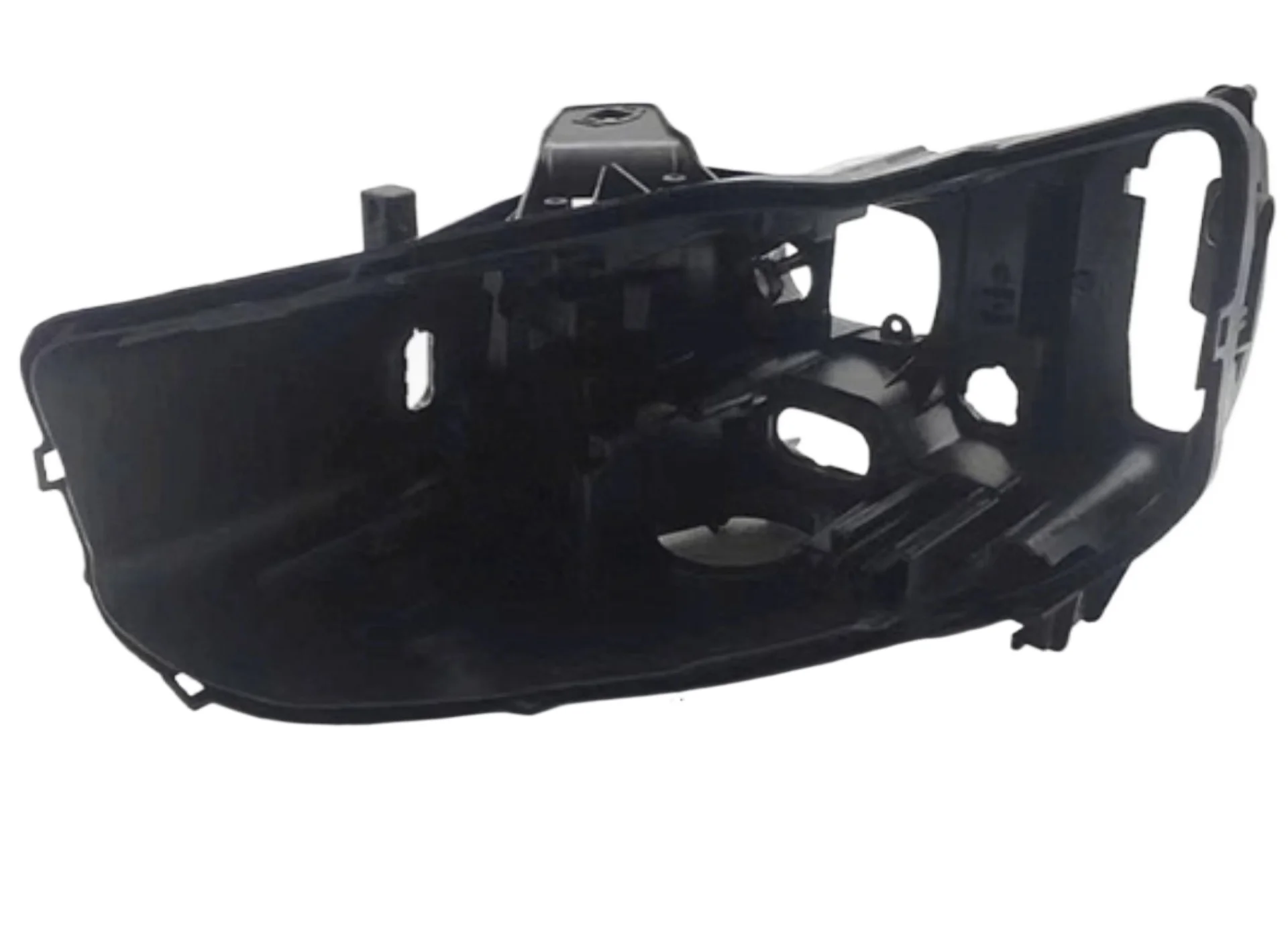 Headlight Rear Housing Base Shell Fits for Q2L 2018‑2021 Headlamp Black Plastic Back Bottom Shell