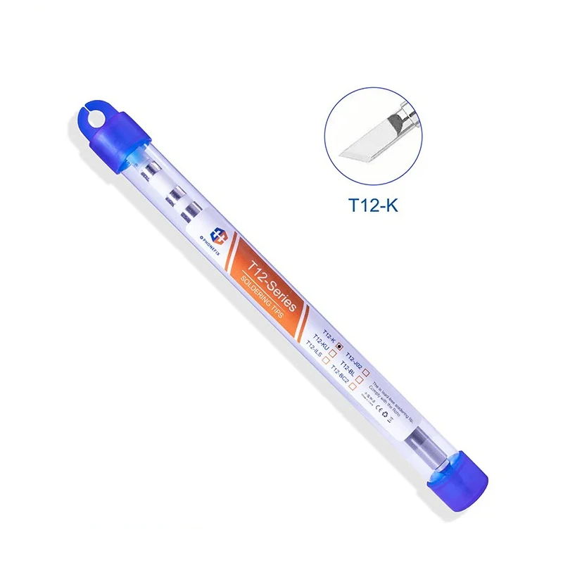 Estação de solda T12 sem chumbo e ecológica com ponta de ferro de solda resistente ao calor elemento de aquecimento integrado
