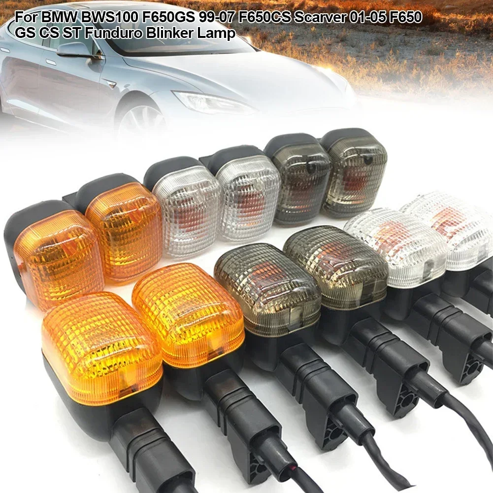 Motorcycle Front Rear Turn Signal Indicator Light For BMW F650GS 99-07 F650CS Scarver 01-05 F650 GS CS ST Funduro Blinker Lamp