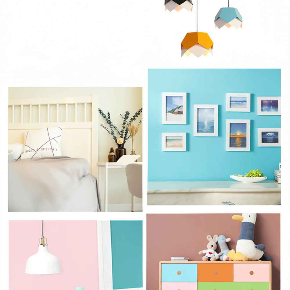 Modern Minimalist Wall Paper Waterproof PVC Contact Paper Decorative Film For Furniture Renovation Removable Wall Covering