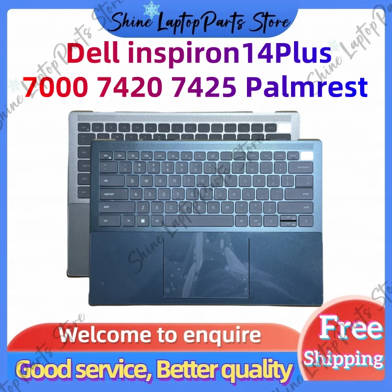 

For Dell inspiron14Plus 7420 7425 C Cover Case Palmrest Laptop top Case 09H2FF 0FNHC3