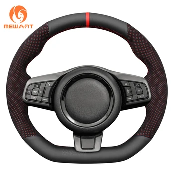 Alalcantara leather car steering wheel cover for Jaguar F-Type (X152) 2013-2020