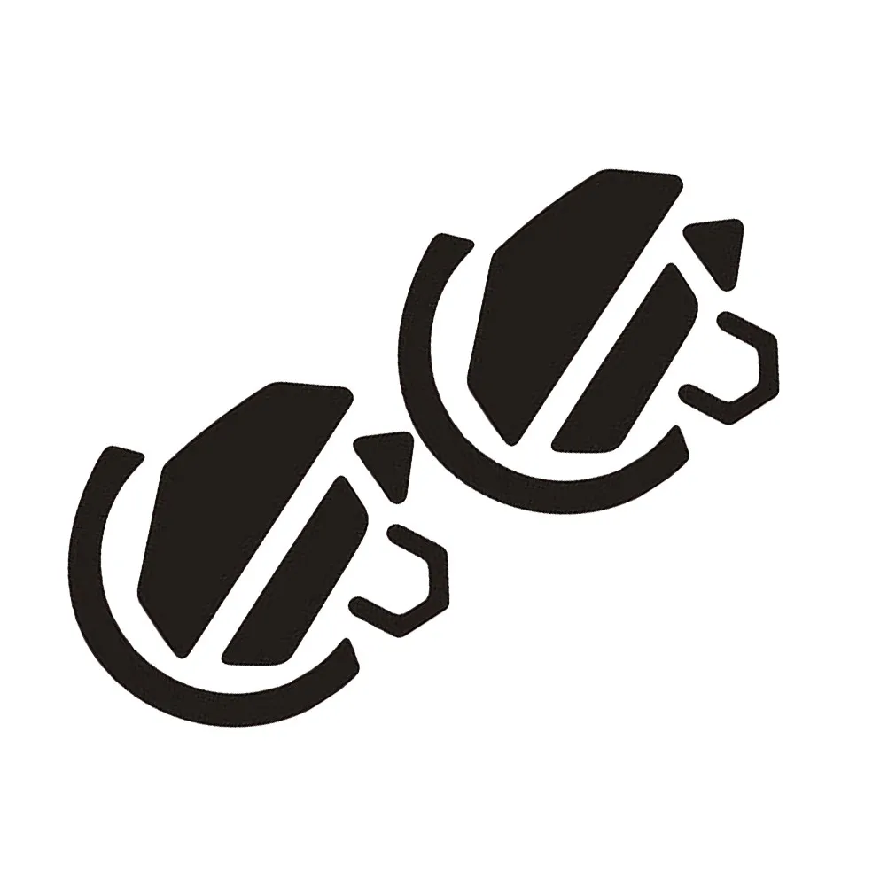 

2Sets Mouse Feet Replacement Wireless Mouse Skate Smooth Glide for Gaming Work Precision Computer Accessory Feet Sticker
