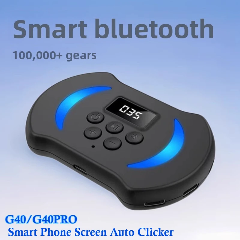 スマートフォン用自動クリックツール-g40-g40pro。充電式で静音、携帯性に優れ、モバイルフォンの操作を自動化するアシスタント。
