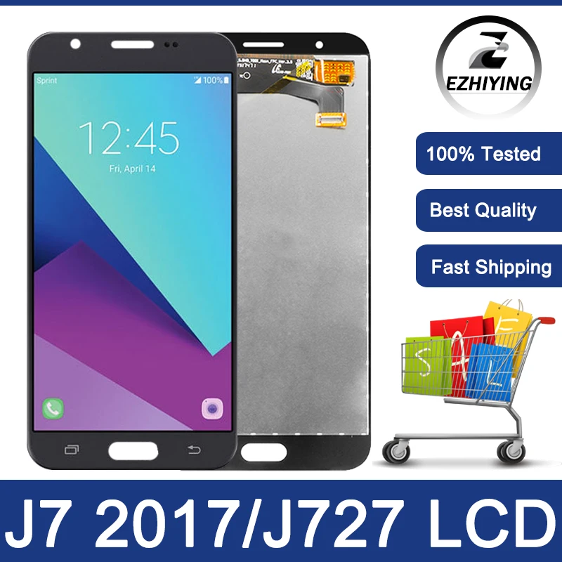 5.5'' High Quality LCD Replacement For Samsung J7 V J727 Display Touch Screen Digitizer For Samsung J727V J727P J727T J727F