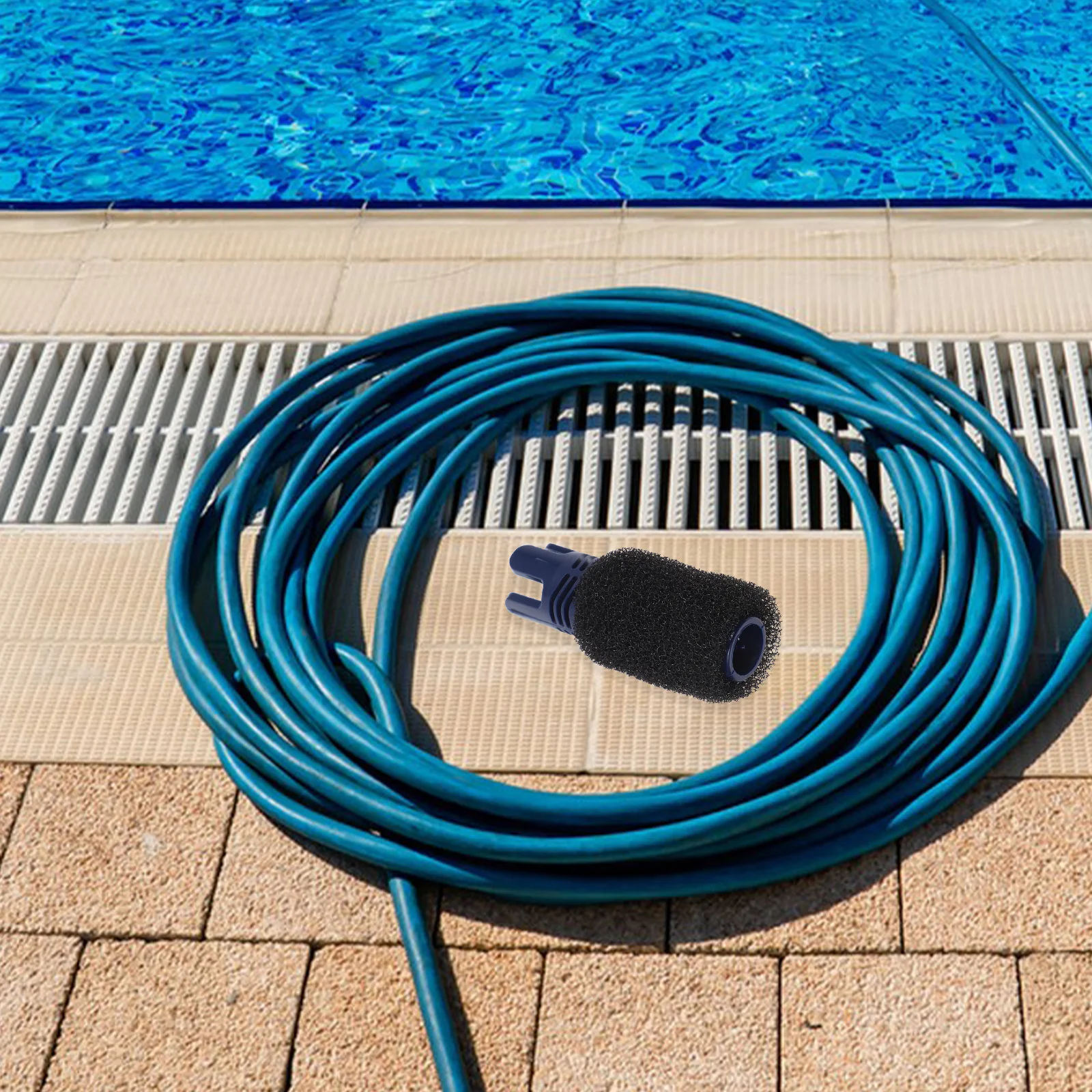 

1 Set Sweep Hose Scrubber Replacement High Density Cleaner Hose Tail Accessory For Pool Maintenance Swimming Pool Cleaning Tools