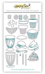 

Cake Candles Birthday Hat Metal Cutting Dies Clear Stamps Stencil For DIY Greeting Card Make Scrapbooking Craft Paper Decoration
