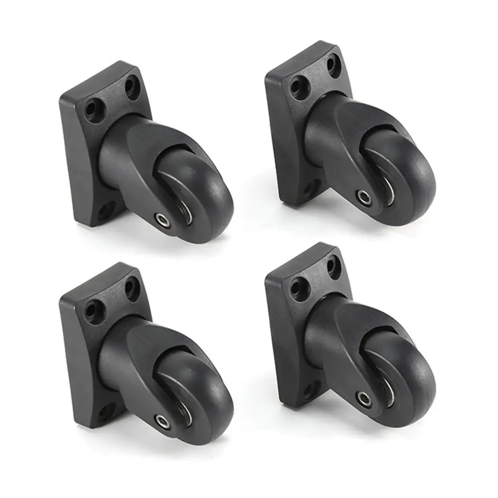 

Black Luggage Universal Wheel Caster Replacement Trolley Suitcase Universal Wheel Repair Wear-resistant Suitcase Pulley