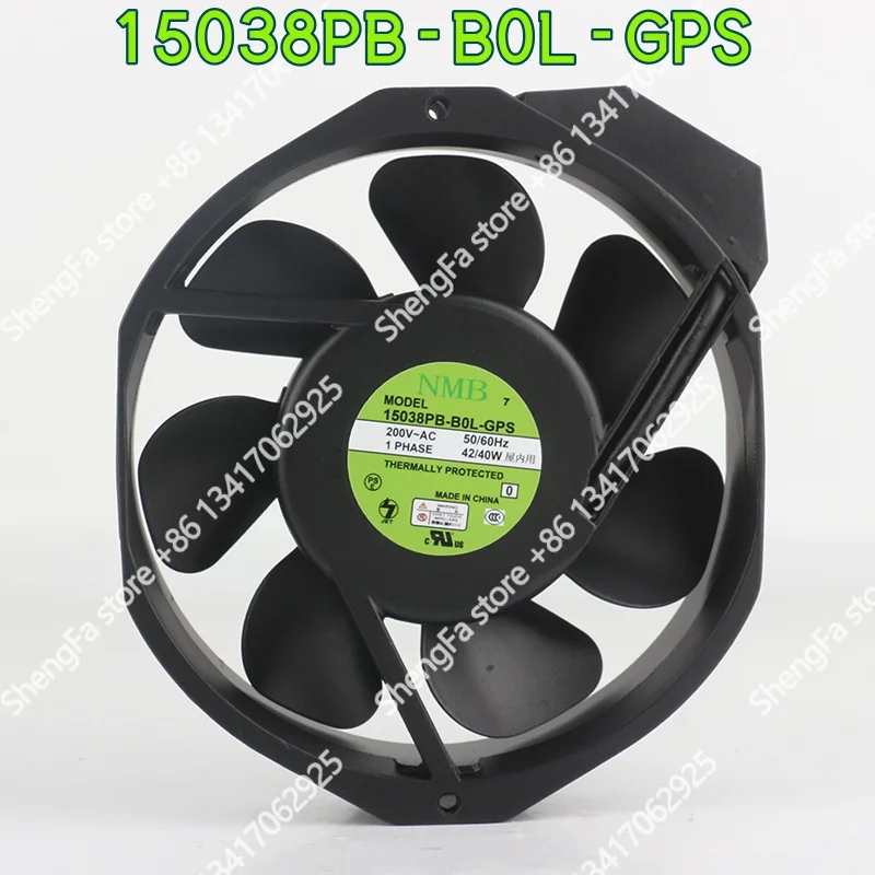 New Original NMB AC220-240V 23-44/25-44W DC EC 17CM 17238 172X150X38mm aluminum frame Device Cabinet 5915PT-20W-B30 Cooling fan