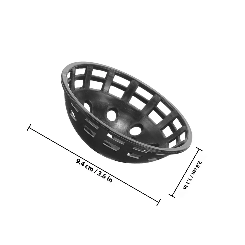 12 قطعة تصفية المياه شبكة وسادة السلطانية شكل ل اناء للزهور شاشة الصرف منع تسرب التربة شبكة بلاستيكية زارع الملحقات #2