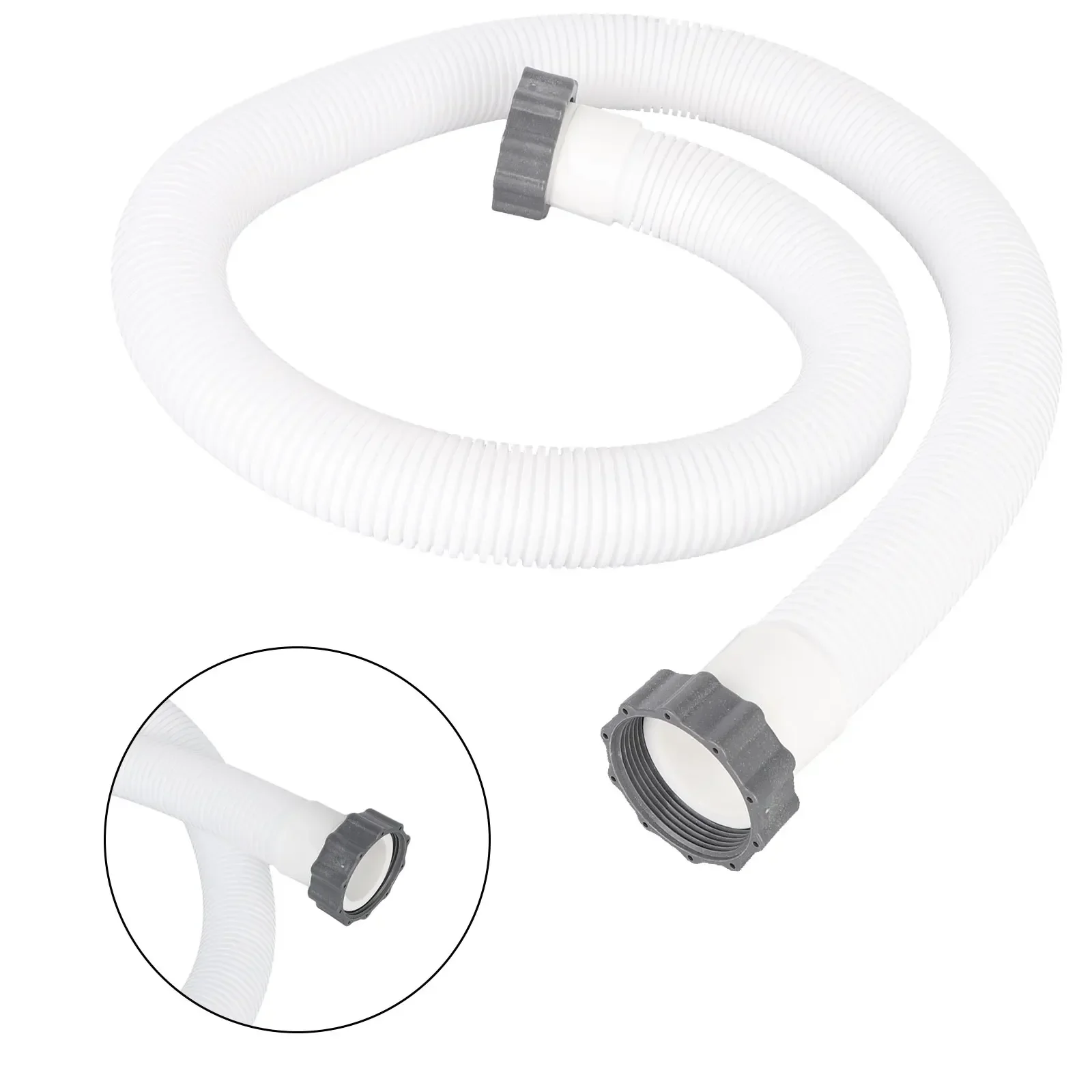 For Pump Replacement Hose for Intex Soft Sided Pools 59 Inch Designed for Intex 1 5 Inch Diameter Saltwater Systems