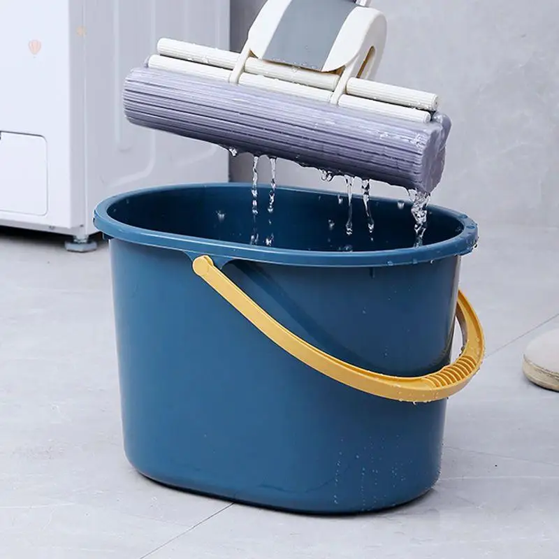 

Extended Plastic Rectangular Household Staing Mop Buet Water Storage Car Wa Mop Cloth Buet Single Buet Cleaning Tool