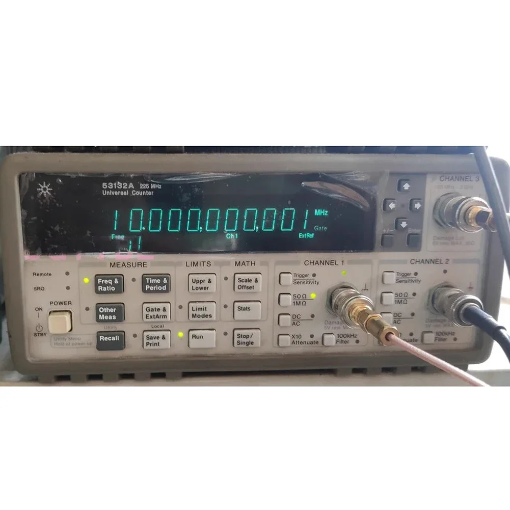 High Performance 10MHz Frequency OCXO Board with Green PCB Circuit for Constant Temperature Oscillator Sine Wave