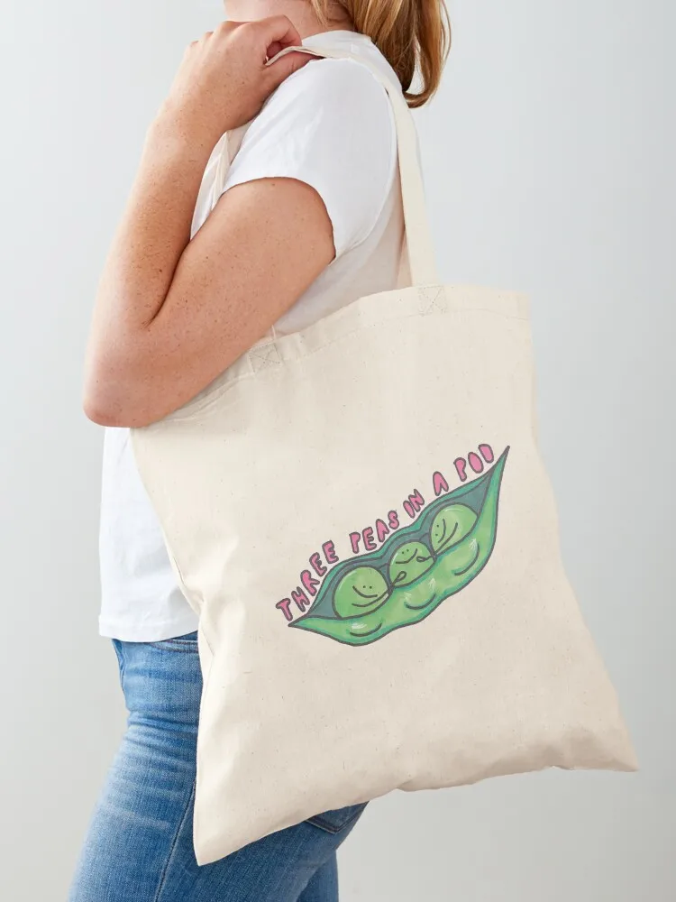 

Three Peas in a Pod Tote Bag Large bags for women Lady bag tote bag screen tote custom