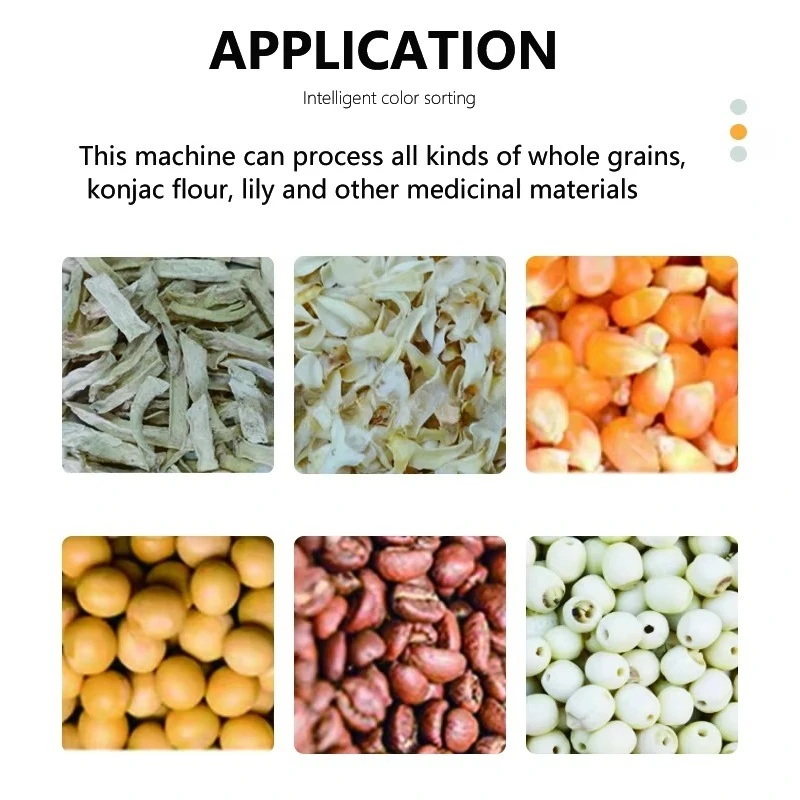 Hot Sale Optical Digital Sorter Machine Color Sorter for Rice Bean Garlic
