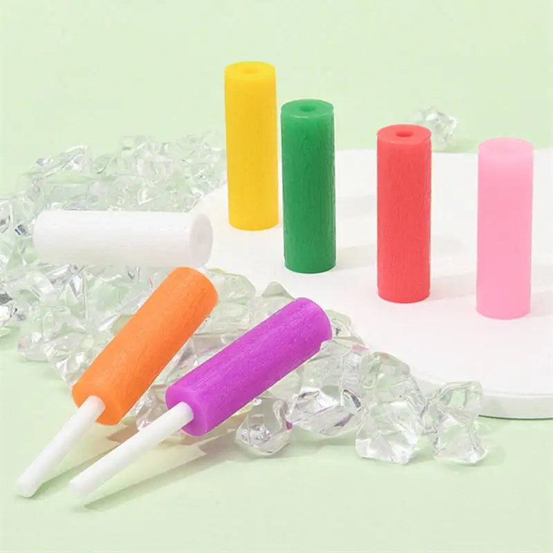 10Pair Aligner Chewies Flexible Silicone Teeth Stick Bite Tooth Chew Fruit Flavors Orthodontic Invisible Retainer Seater Chews