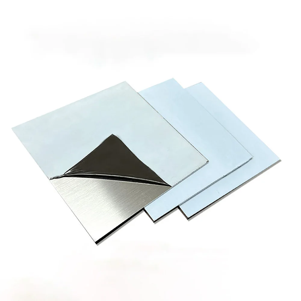 Thickness 4mm 5mm 6mm 316L Stainless Steel Square Plate Sheet 50x50 100x50 100x100 150x150 200x100
