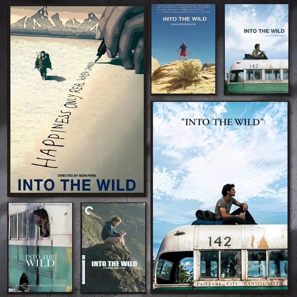 movie adventure I-Into The Wild Poster Wall Ornament Home Decor Young Decor Fans