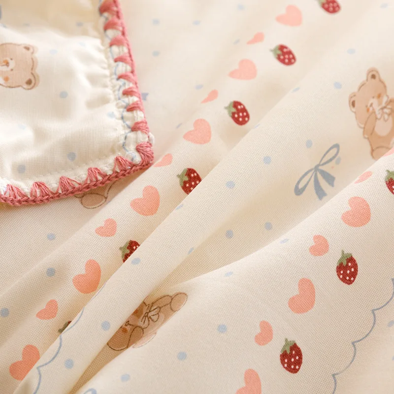 Soft Air Conditioning Four Season Duvet Summer Thin Quilt  Breathable Office Nap Throw Blanket Washable Soft Comfortable Blanket