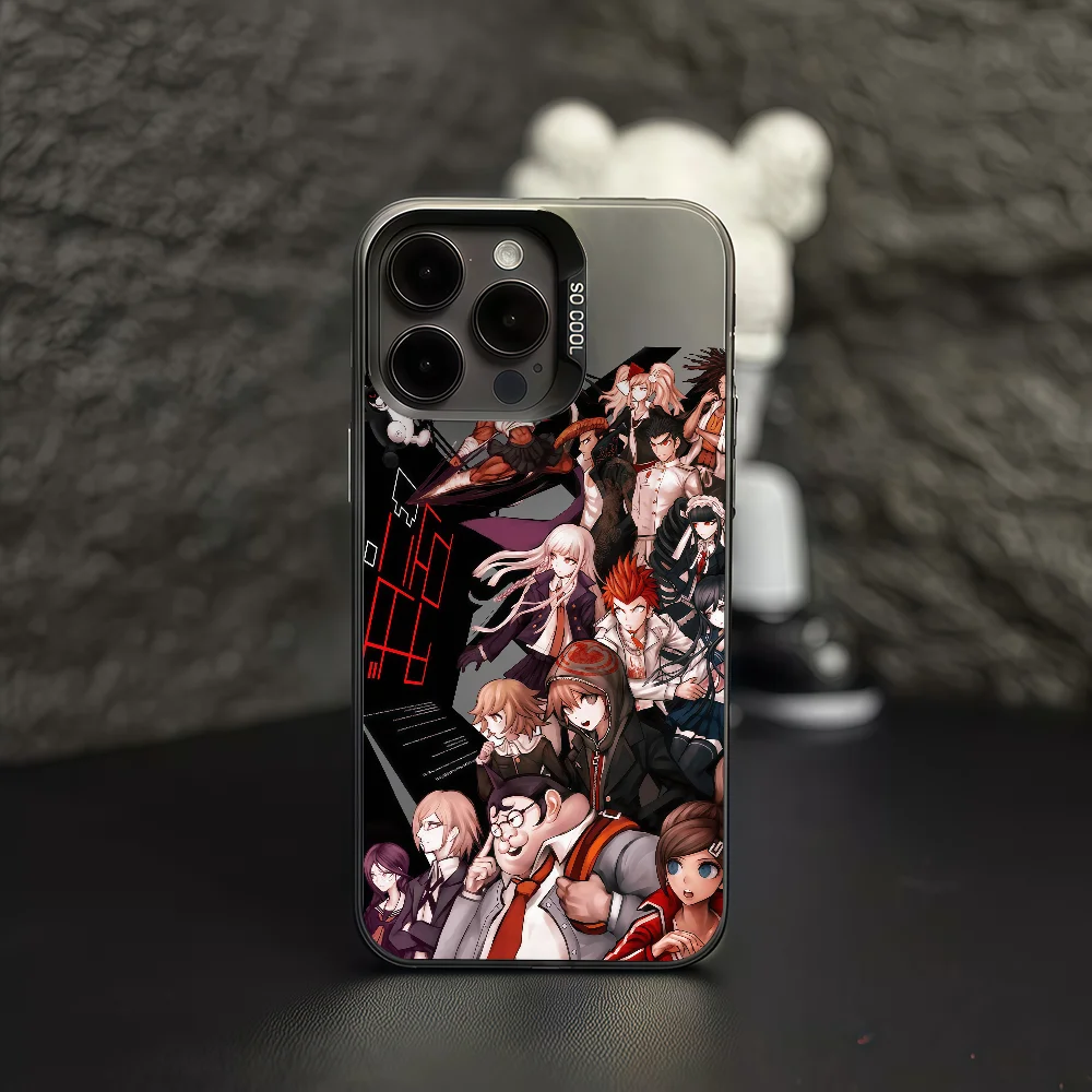 حافظة لهاتف سامسونج A07 A17 A06 S25 S24 S23 Ultra FE Plus غطاء حماية IMD ملون 2026 Danganronpa 2x2 #3